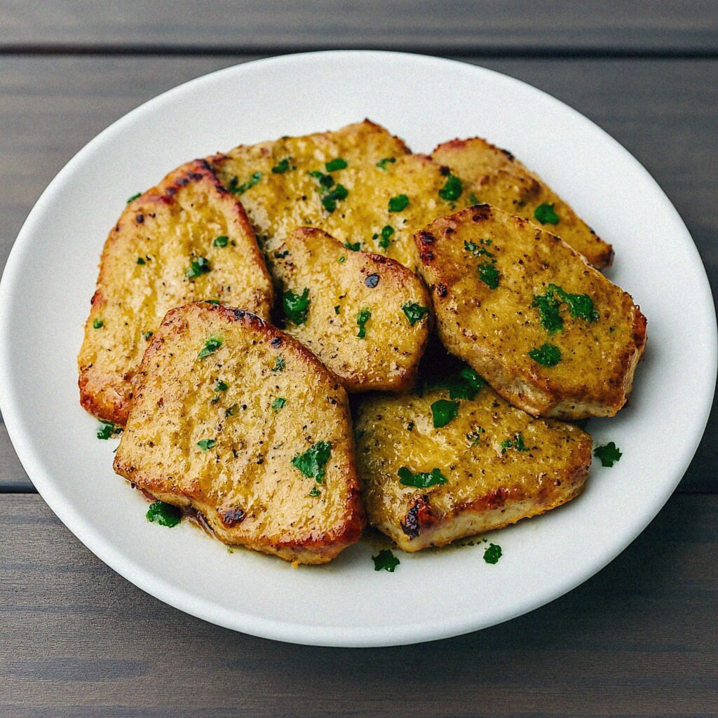 Bravčové minutky s horčicou v teplovzdušnej fritéze / rúre