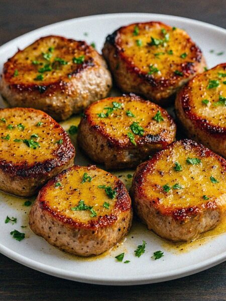 Bravčové karé s medovo‑sójovou glazúrou v teplovzdušnej fritéze / rúre