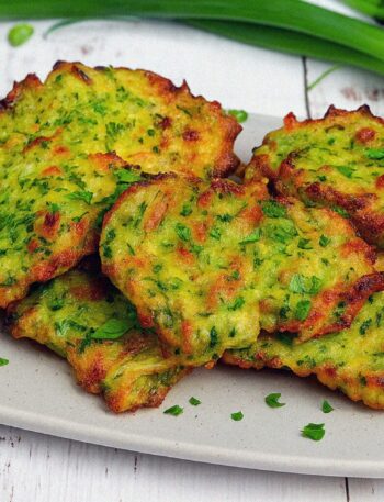 cuketove placky z teplovzdusnej fritezy