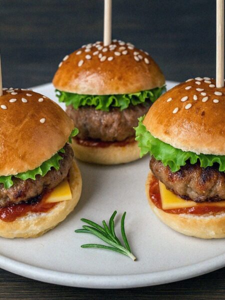 hovadzie mini burgre