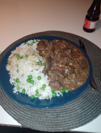 hovadzie z teplovzdusnej fritezy