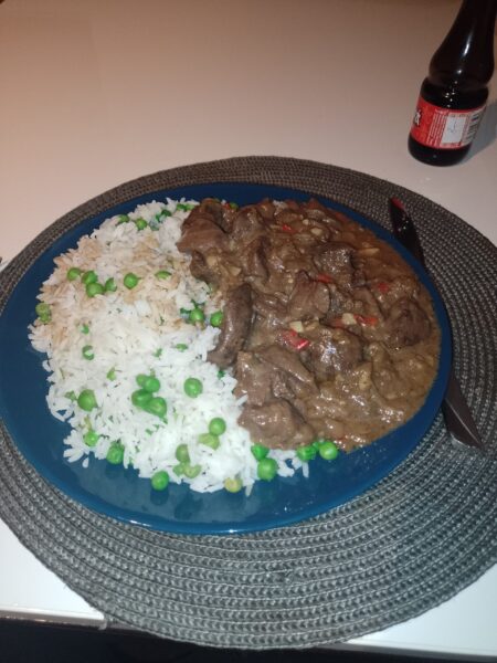 hovadzie z teplovzdusnej fritezy