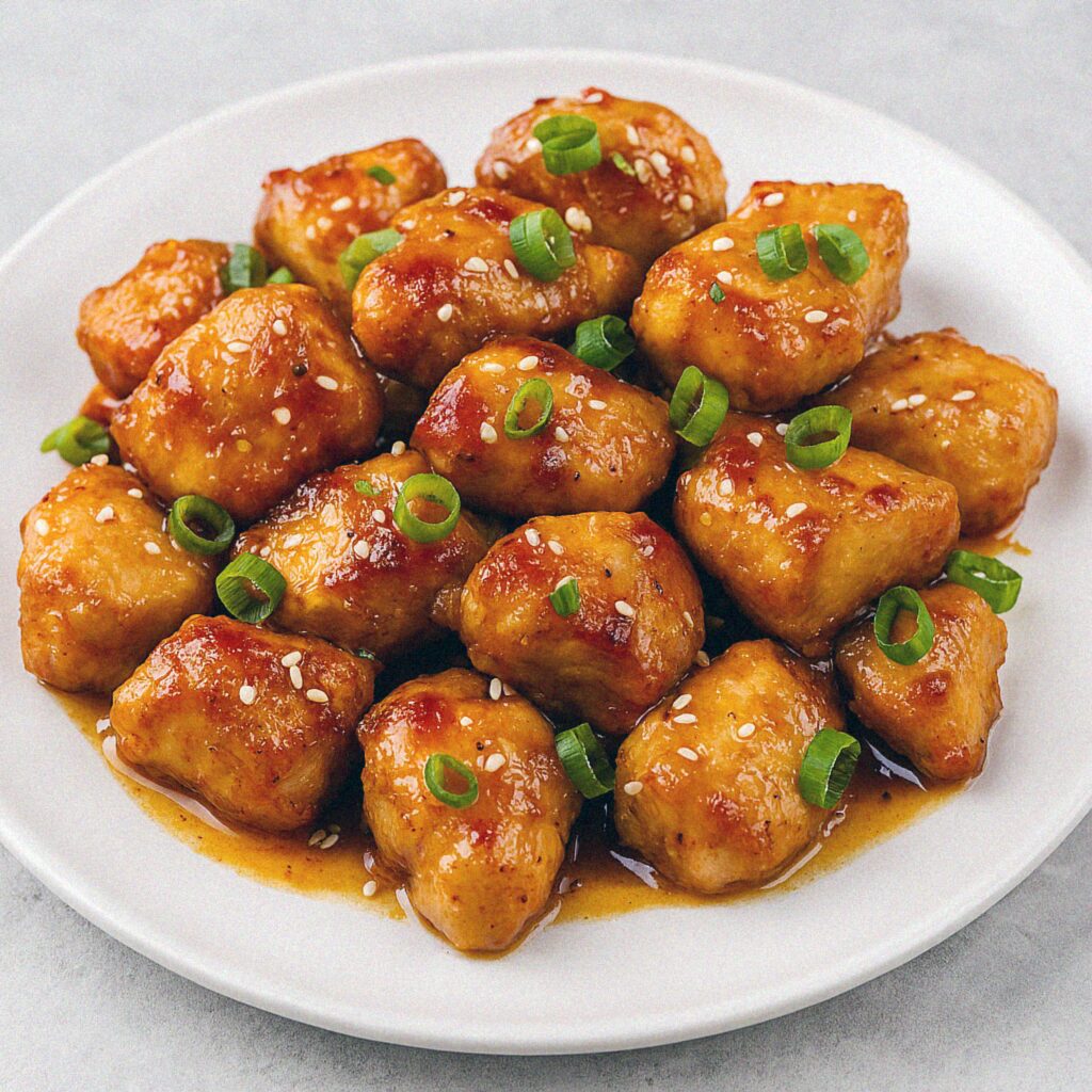 kuracie kusky s medovo cesnakovou glazurov