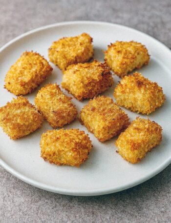 Kuracie kúsky v kokosovej kruste v teplovzdušnej fritéze / rúre