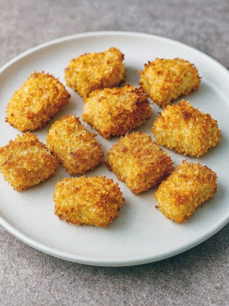 Kuracie kúsky v kokosovej kruste v teplovzdušnej fritéze / rúre