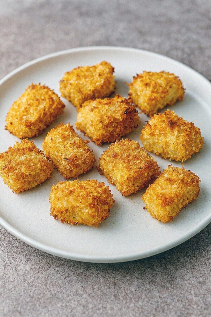 Kuracie kúsky v kokosovej kruste v teplovzdušnej fritéze / rúre