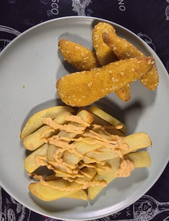 kuracie nugetky z teplovzdusnej fritezy