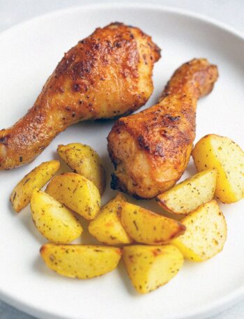 kuracie stehna so zemiakmi