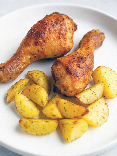 kuracie stehna so zemiakmi