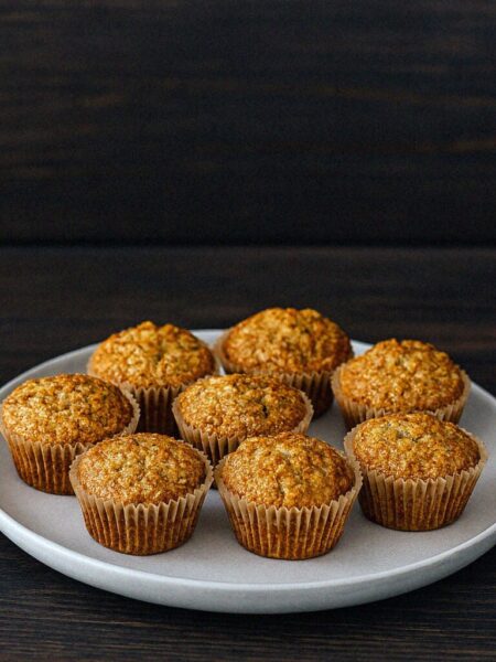 Ovsené muffiny v teplovzdušnej fritéze / rúre