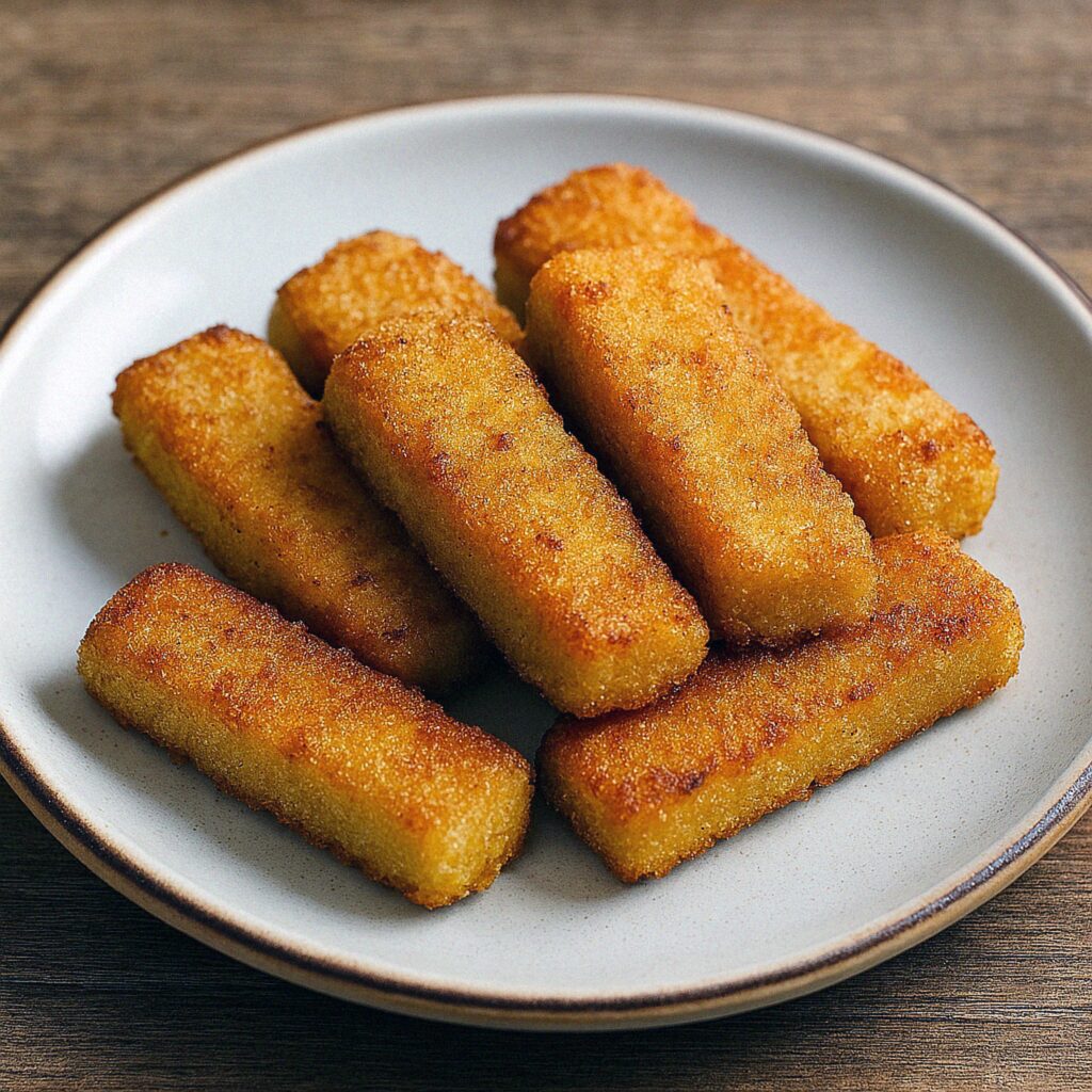 rybie prsty v teplovzdusnej friteze