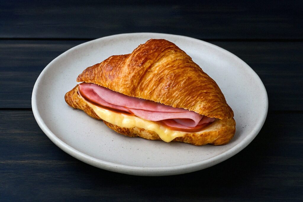 zapeceney croissant v teplovzdusnej friteze-rure