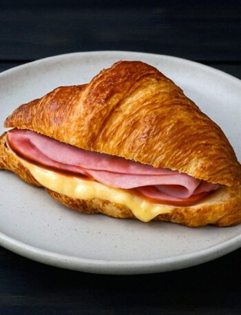 zapeceney croissant v teplovzdusnej friteze-rure