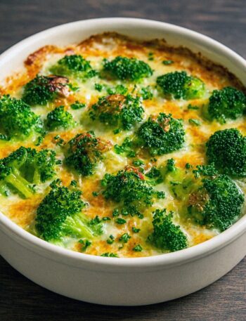 zapekana brokolica v teplovzdusnej friteze