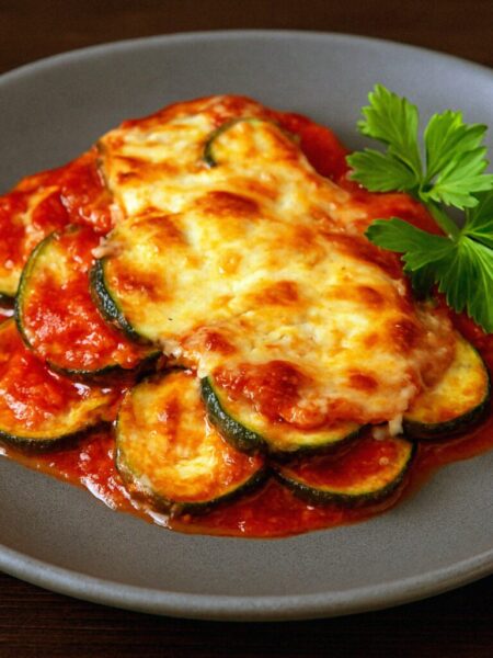 zapekana cuketa s mozarellou