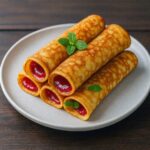 palacinky s džemom – 15 minút v teplovzdušnej fritéze