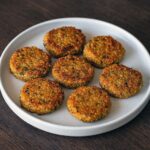 quinoa fašírky v teplovzdušnej fritéze / rúre