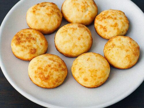 Air fryer tvarohové koláčiky v teplovzdušnej fritéze / rúre