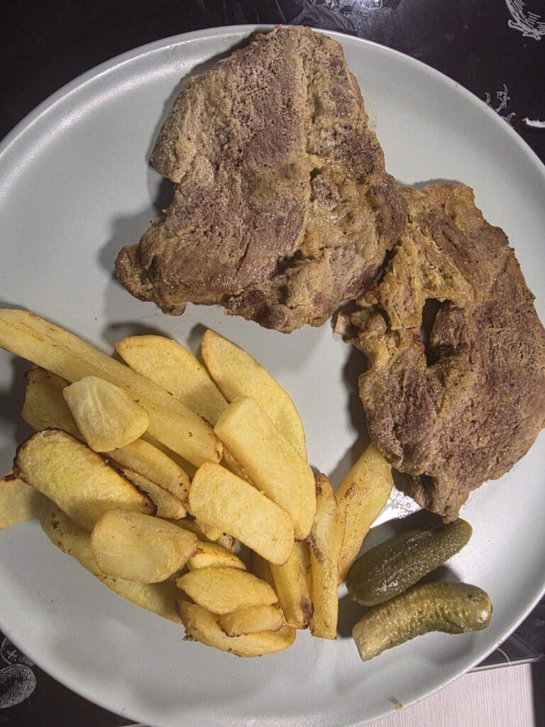 Bravcova krkovicka z teplovzdusnej fritezy