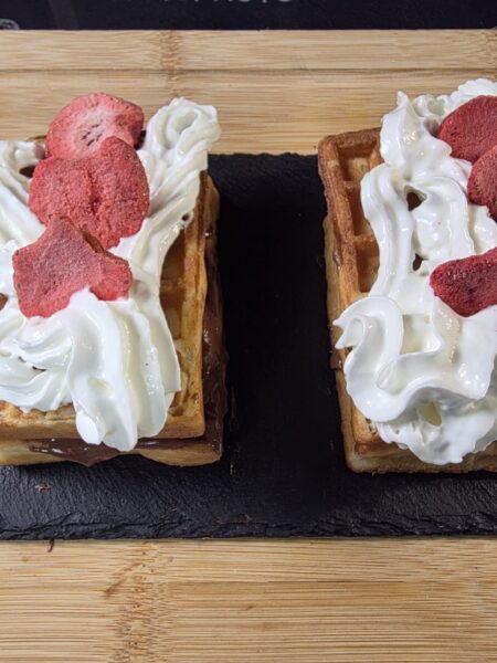 gofry z teplovzdusnej fritezy