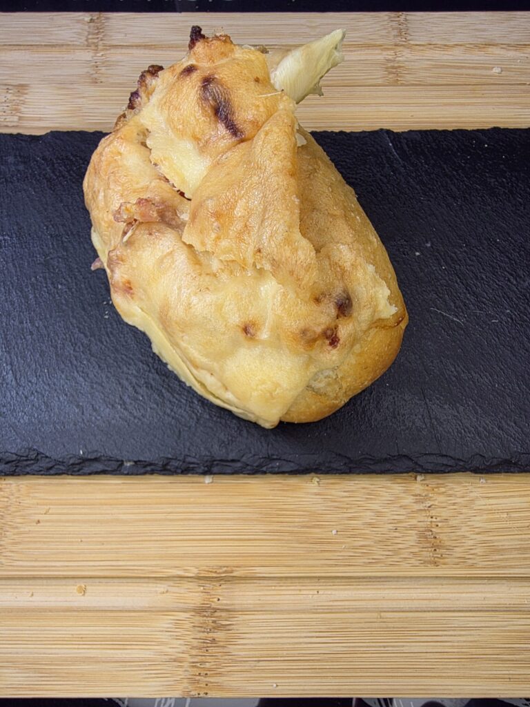 Mini bagetky plnené smotanovým syrom