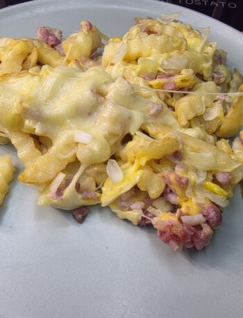 syrove hranolky so slaninou