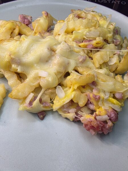 syrove hranolky so slaninou