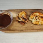 Lístkové slimáky s Nutellou v teplovzdušnej fritéze