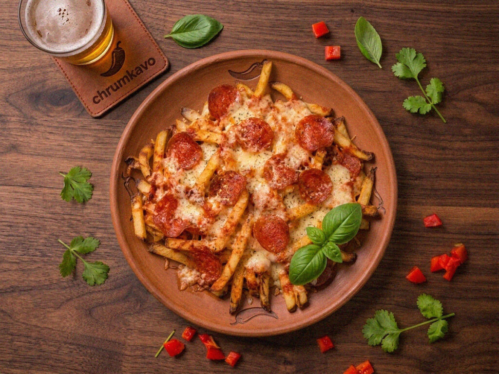 Pizza hranolky