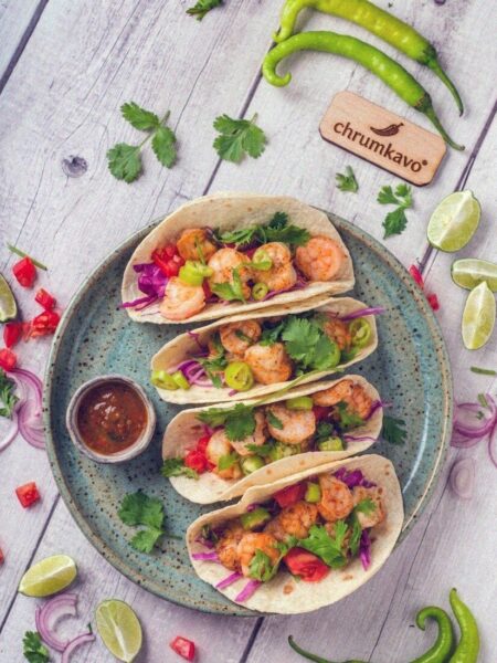 Tacos s krevetami