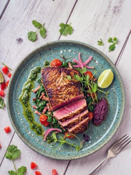 Tuniakový steak