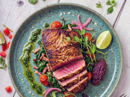 Tuniakový steak