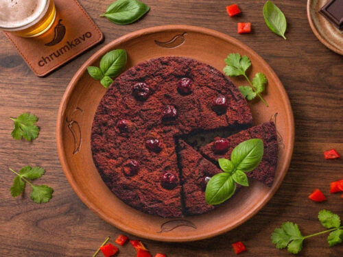 gaštanové brownies
